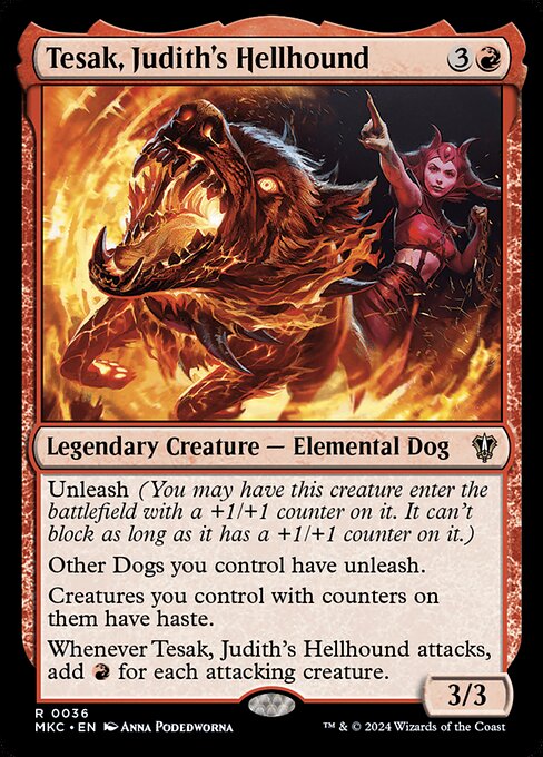 Tesak, Judith's Hellhound (36) [Murders at Karlov Manor Commander]