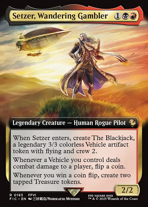 Setzer, Wandering Gambler (183) [Final Fantasy Commander]