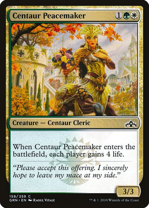 Centaur Peacemaker (158) [Guilds of Ravnica]