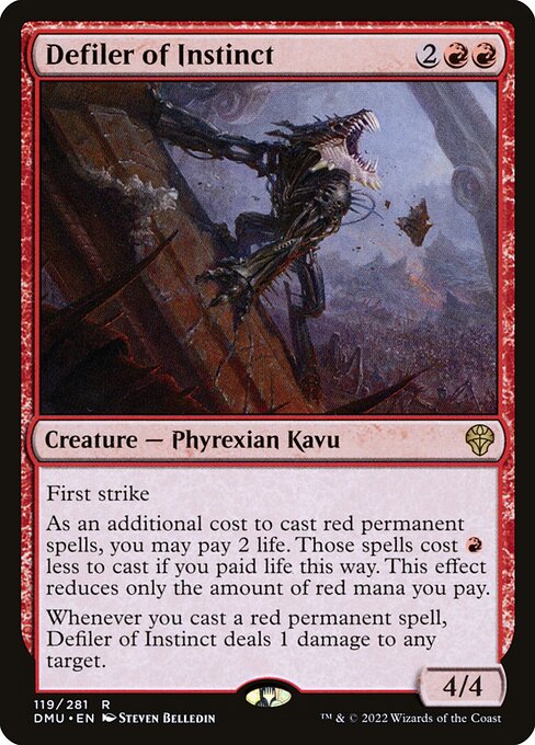 Defiler of Instinct (119) [Dominaria United]