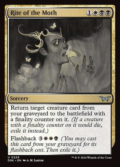Rite of the Moth (229) [Duskmourn: House of Horror]