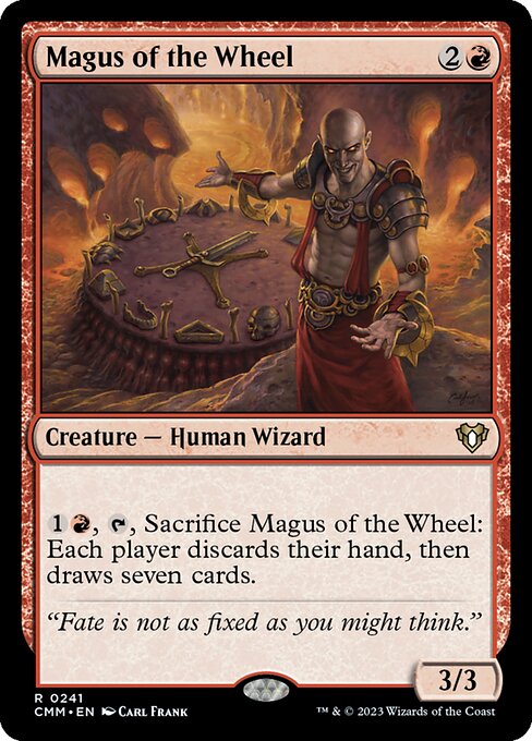 Magus of the Wheel (241) [Commander Masters]