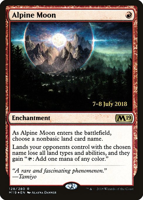 Alpine Moon (128s) [Core Set 2019 Promos]