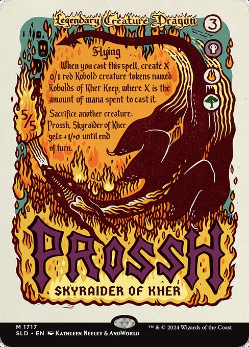 Prossh, Skyraider of Kher (1717) [Secret Lair Drop]