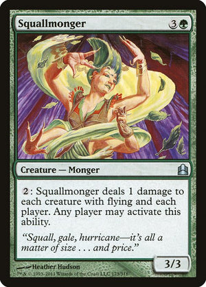 Squallmonger (173) [Commander 2011]