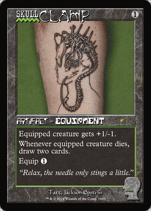 Skullclamp (1663) [Secret Lair Drop]