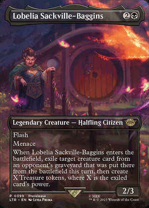 Lobelia Sackville-Baggins (399) [The Lord of the Rings: Tales of Middle-earth] [Borderless]