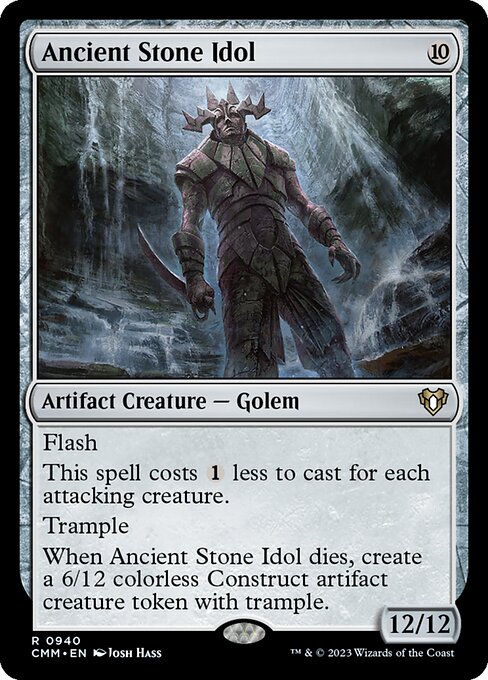 Ancient Stone Idol (940) [Commander Masters]