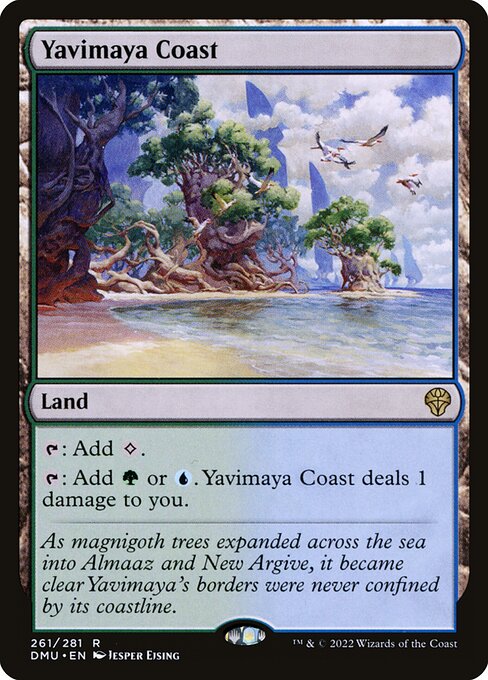Yavimaya Coast (261) [Dominaria United]