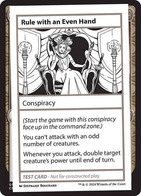Rule with an Even Hand (999-RWAEH) [Mystery Booster 2]