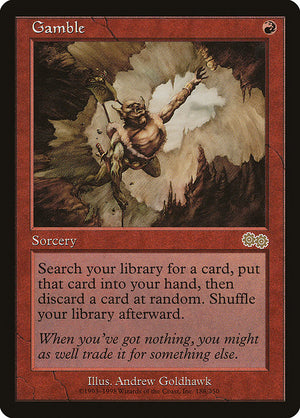 Gamble (188) [Urza's Saga]