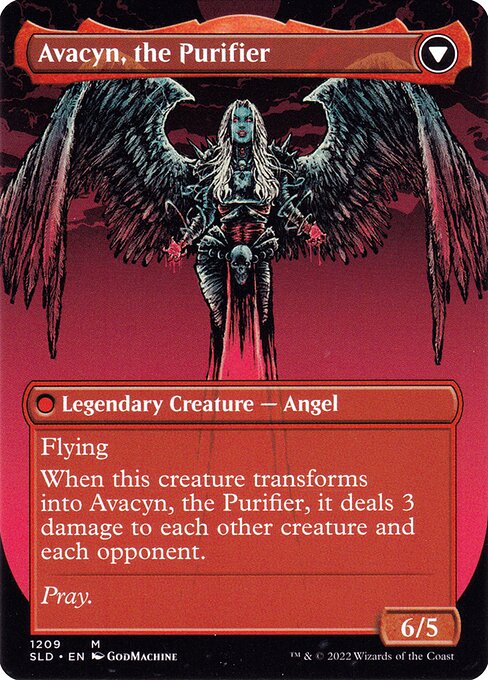 Archangel Avacyn // Avacyn, the Purifier (1209) [Secret Lair Drop]