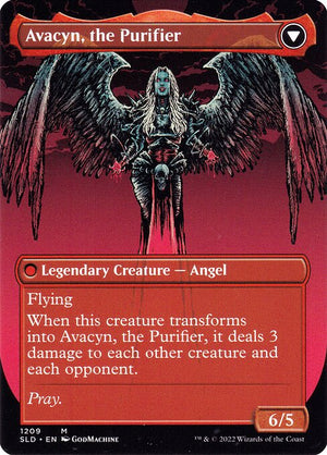 Archangel Avacyn // Avacyn, the Purifier (1209) [Secret Lair Drop] Reverse