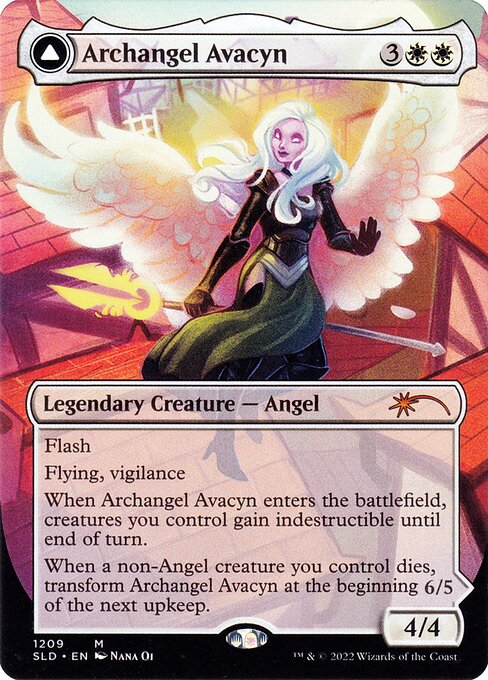 Archangel Avacyn // Avacyn, the Purifier (1209) [Secret Lair Drop]