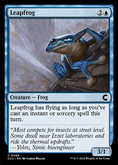 Leapfrog (89) [Ravnica: Clue Edition]