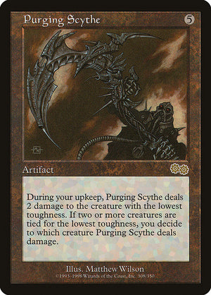 Purging Scythe (308) [Urza's Saga]