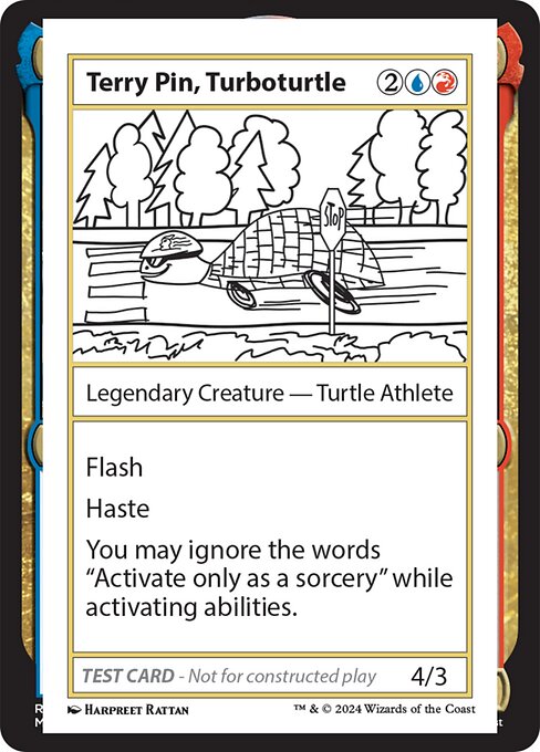 Terry Pin, Turboturtle (999-TPTT) [Mystery Booster 2]
