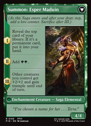 Esper Origins // Summon: Esper Maduin (185) [Final Fantasy] Reverse