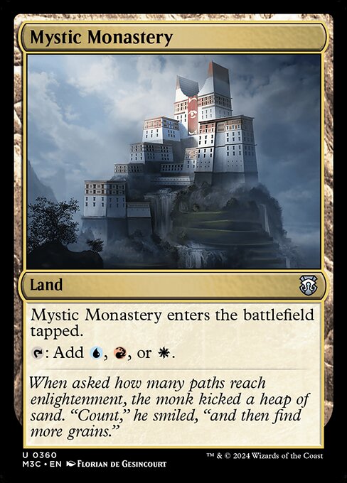Mystic Monastery (360) [Modern Horizons 3 Commander]