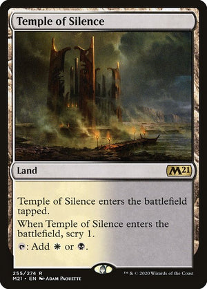 Temple of Silence (255) [Core Set 2021]