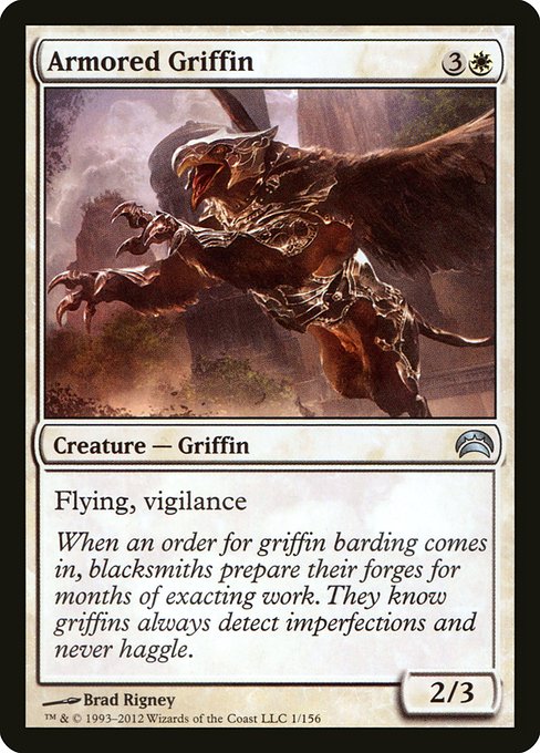 Armored Griffin (1) [Planechase 2012]