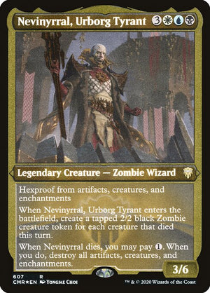 Nevinyrral, Urborg Tyrant (607) [Commander Legends] [Etched]