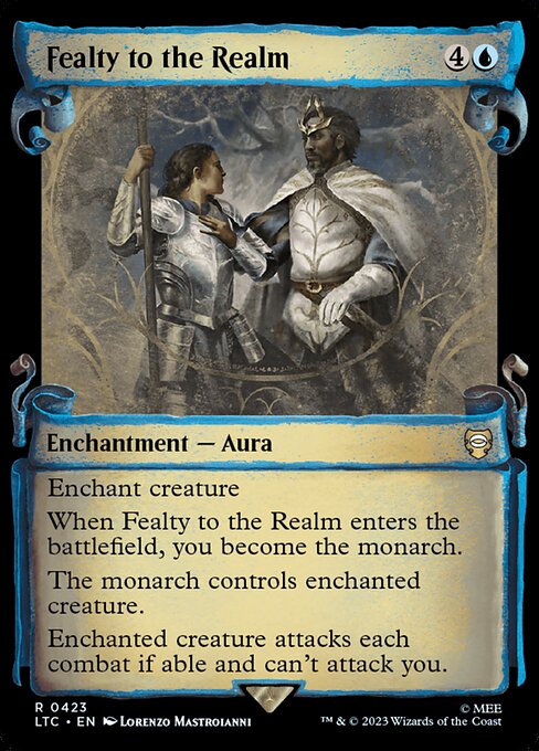 Fealty to the Realm (423) [Tales of Middle-earth Commander] [Showcase]