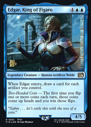 Edgar, King of Figaro (51s) [Final Fantasy Promos]