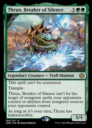 Thrun, Breaker of Silence (186p) [Phyrexia: All Will Be One Promos]