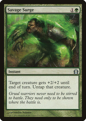 Savage Surge (133) [Return to Ravnica]