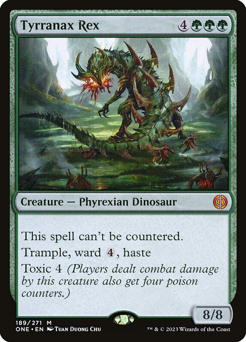 Tyrranax Rex (189) [Phyrexia: All Will Be One]