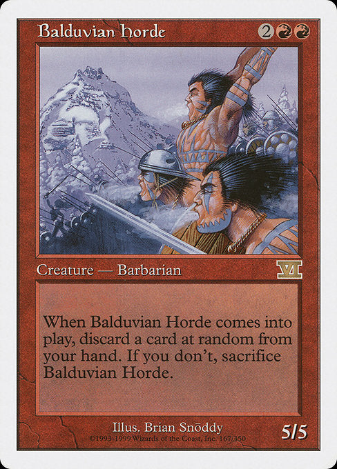 Balduvian Horde (167) [Classic Sixth Edition]
