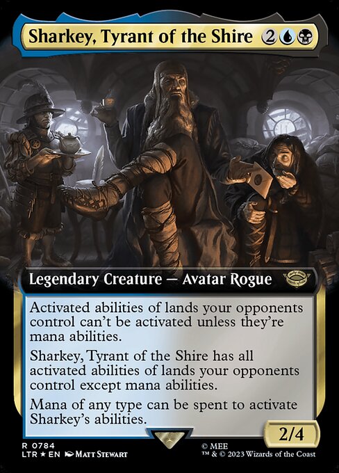 Sharkey, Tyrant of the Shire (784) [The Lord of the Rings: Tales of Middle-earth] [Extended Art]