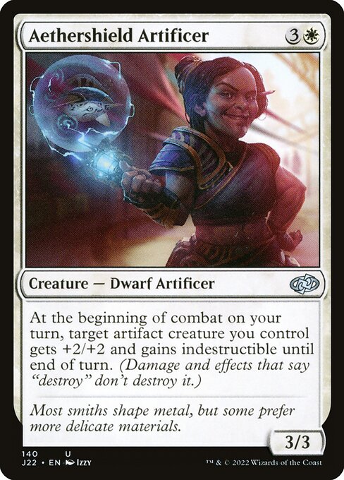 Aethershield Artificer (140) [Jumpstart 2022]