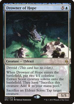 Drowner of Hope (57) [Battle for Zendikar]