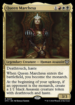 Queen Marchesa (239) [Outlaws of Thunder Junction Commander]