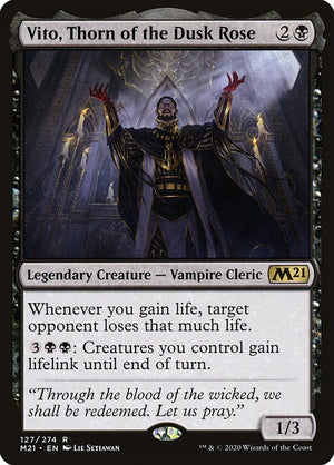Vito, Thorn of the Dusk Rose (127) [Core Set 2021]