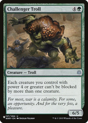 Challenger Troll (WAR-157) [The List]