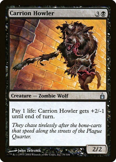 Carrion Howler (79) [Ravnica: City of Guilds]