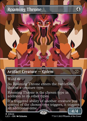 Roaming Throne (344) [The Lost Caverns of Ixalan] [Borderless]