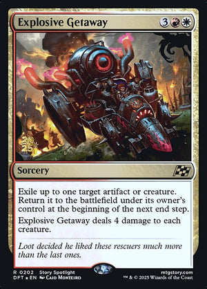 Explosive Getaway (202s) [Aetherdrift Promos]