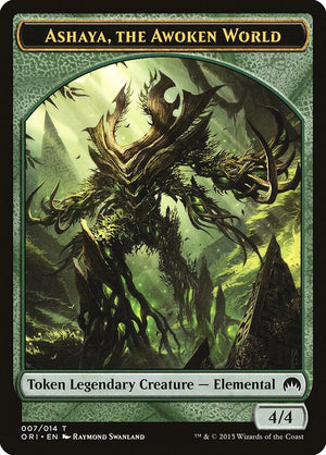 Ashaya, the Awoken World Token (7) [Magic Origins]