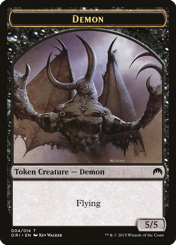 Demon Token (4) [Magic Origins]