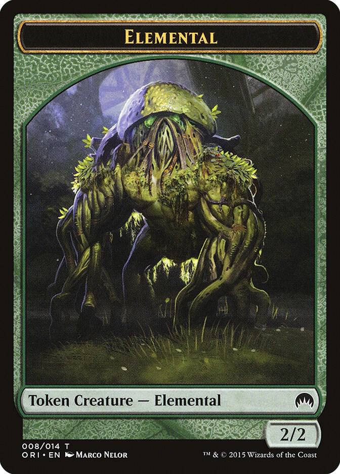 Elemental Token (8) [Magic Origins]