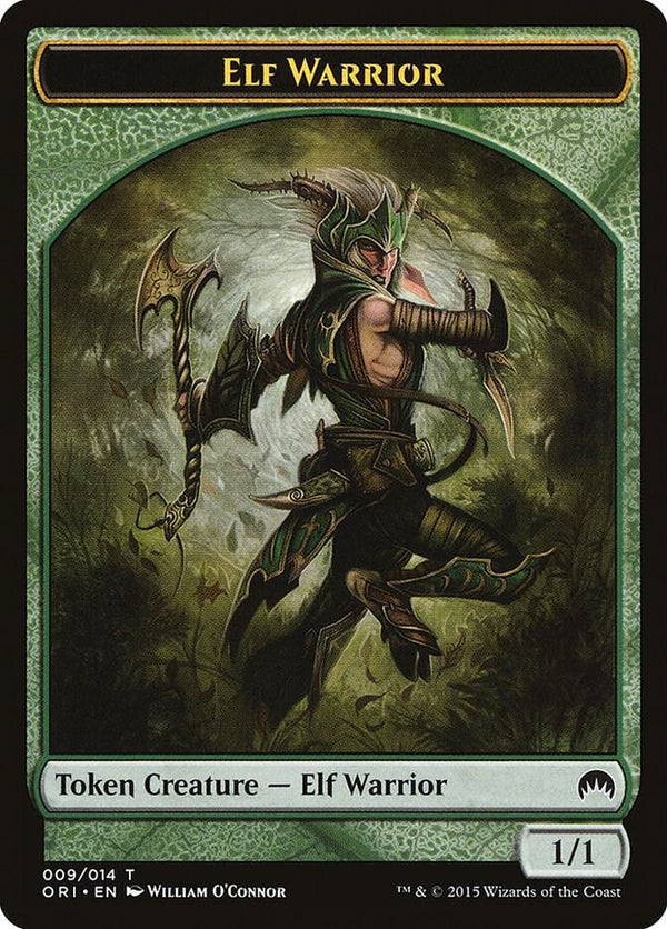 Elf Warrior Token (9) [Magic Origins]