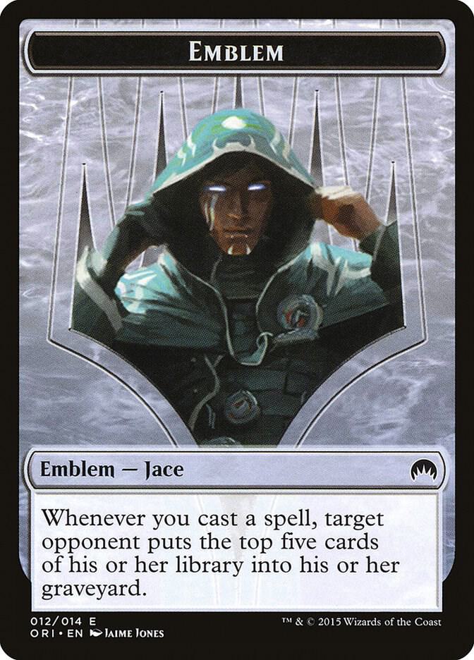 Emblem - Jace, Telepath Unbound (12) [Magic Origins]
