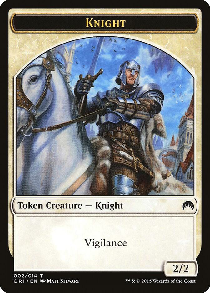 Knight Token (2) [Magic Origins]