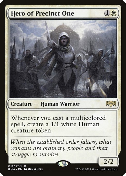 Hero of Precinct One (11p) [Ravnica Allegiance Promos]