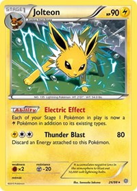 Jolteon (26/98) [XY Ancient Origins]