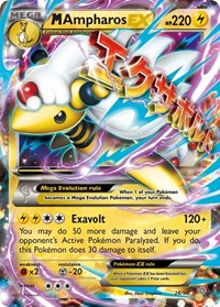 M Ampharos EX (28/98) [XY Ancient Origins]